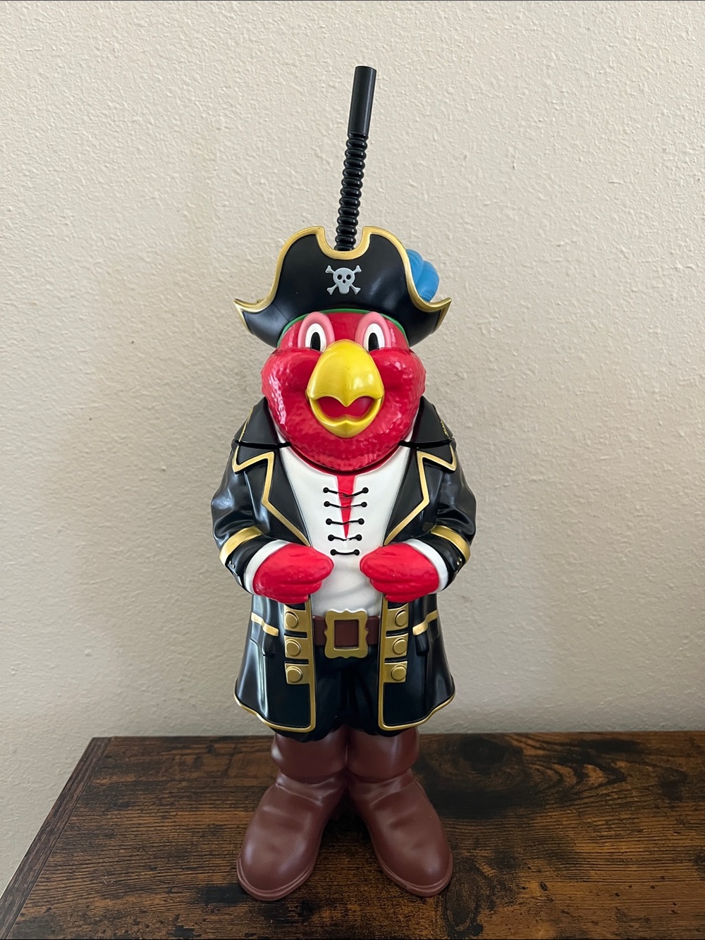 Pirate Parrot Novelty Cup Beach Gift Tumbler